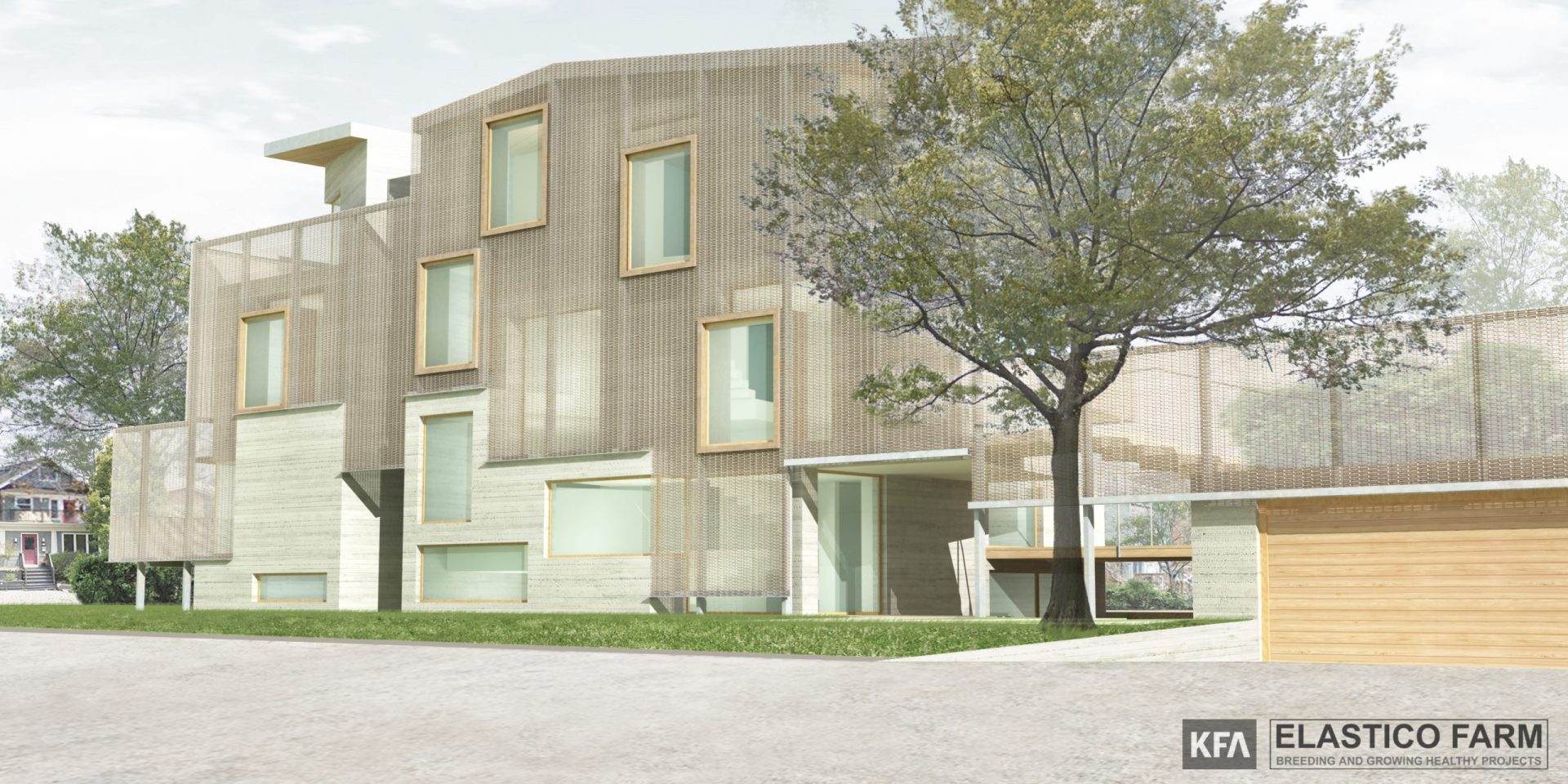 Maison Glacé summer west KFA Architects and Planners